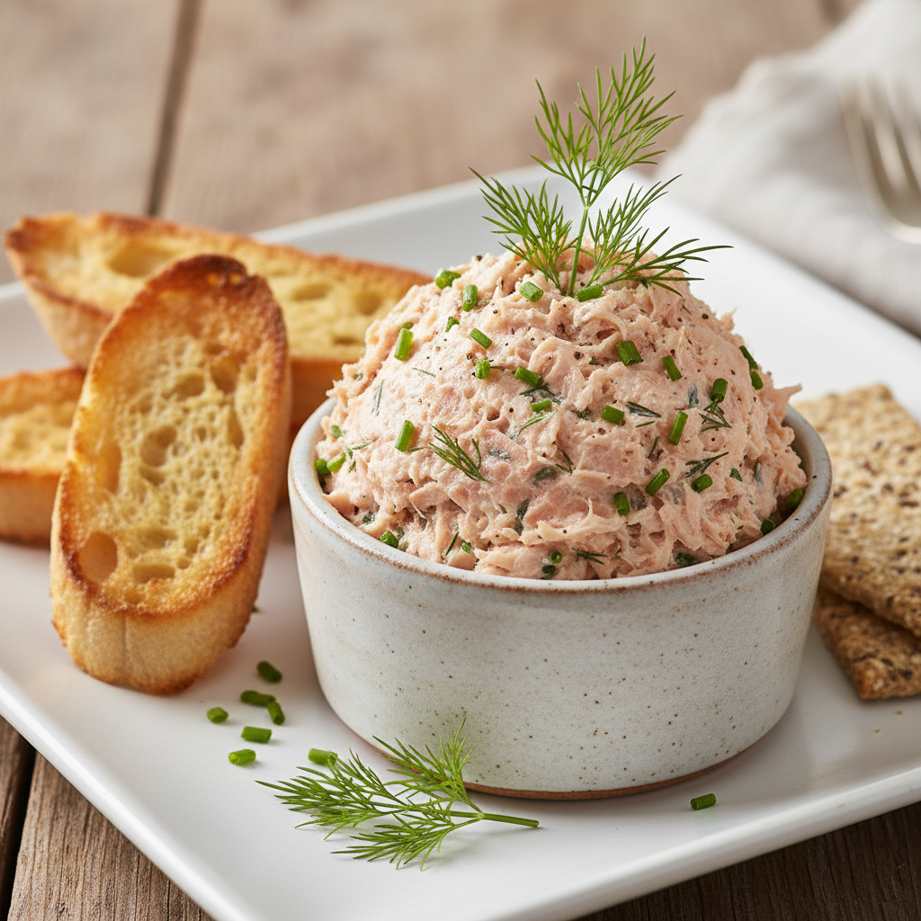 Rillettes de Trucha Ahumada | Receta Tradicional de Quebec